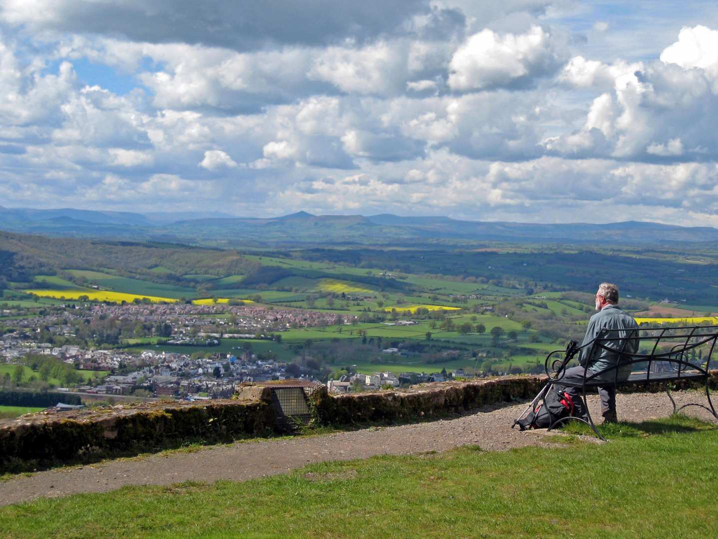 Highlights of the  Offa's Dyke Path in Autumn